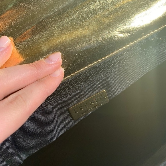 NWT J. Renee Gray/Silver Print Bag - Picture 11 of 12